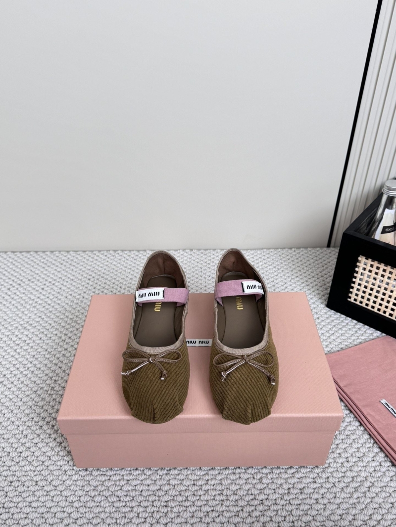 Miu Miu flat shoes